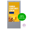 Totem da esterno per Digital Signage con doppio display touch da 49" a 86"